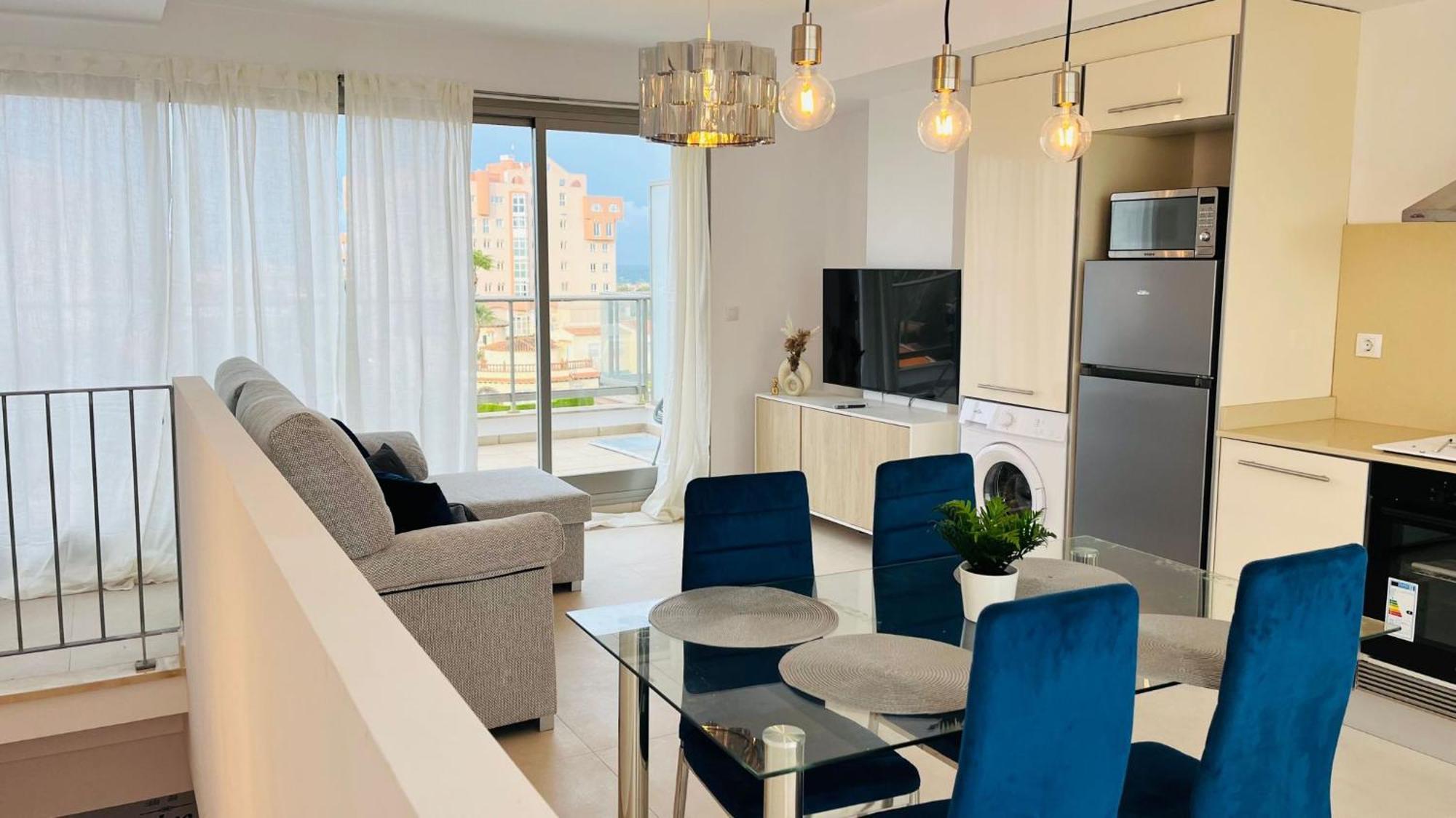 Apartamento Aurora Con Terraza Y Vistas Al Mar Playa Bagian luar foto
